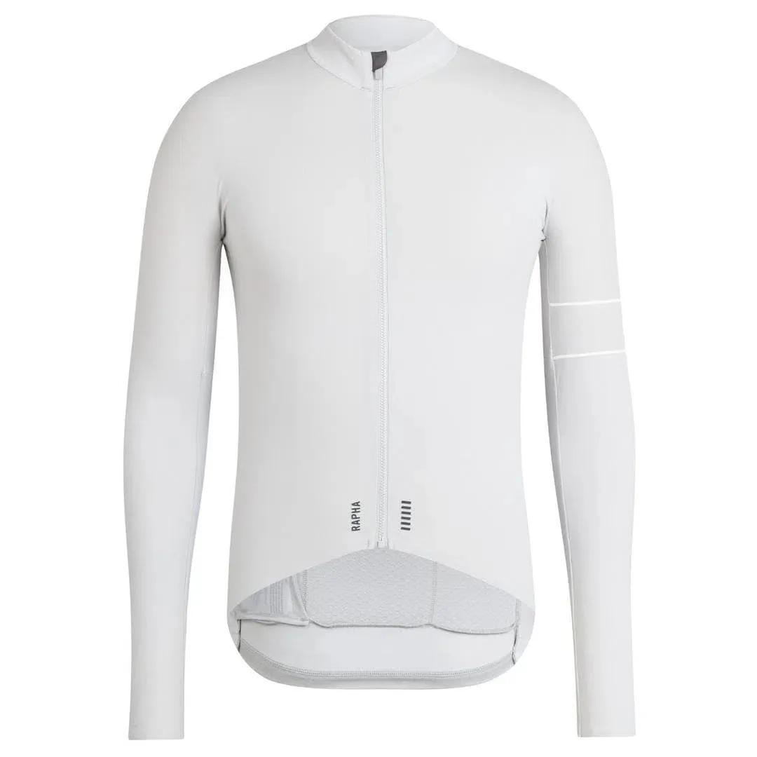 RAPHA Pro Team Thermal Long  Sleeve Jersey - Grey