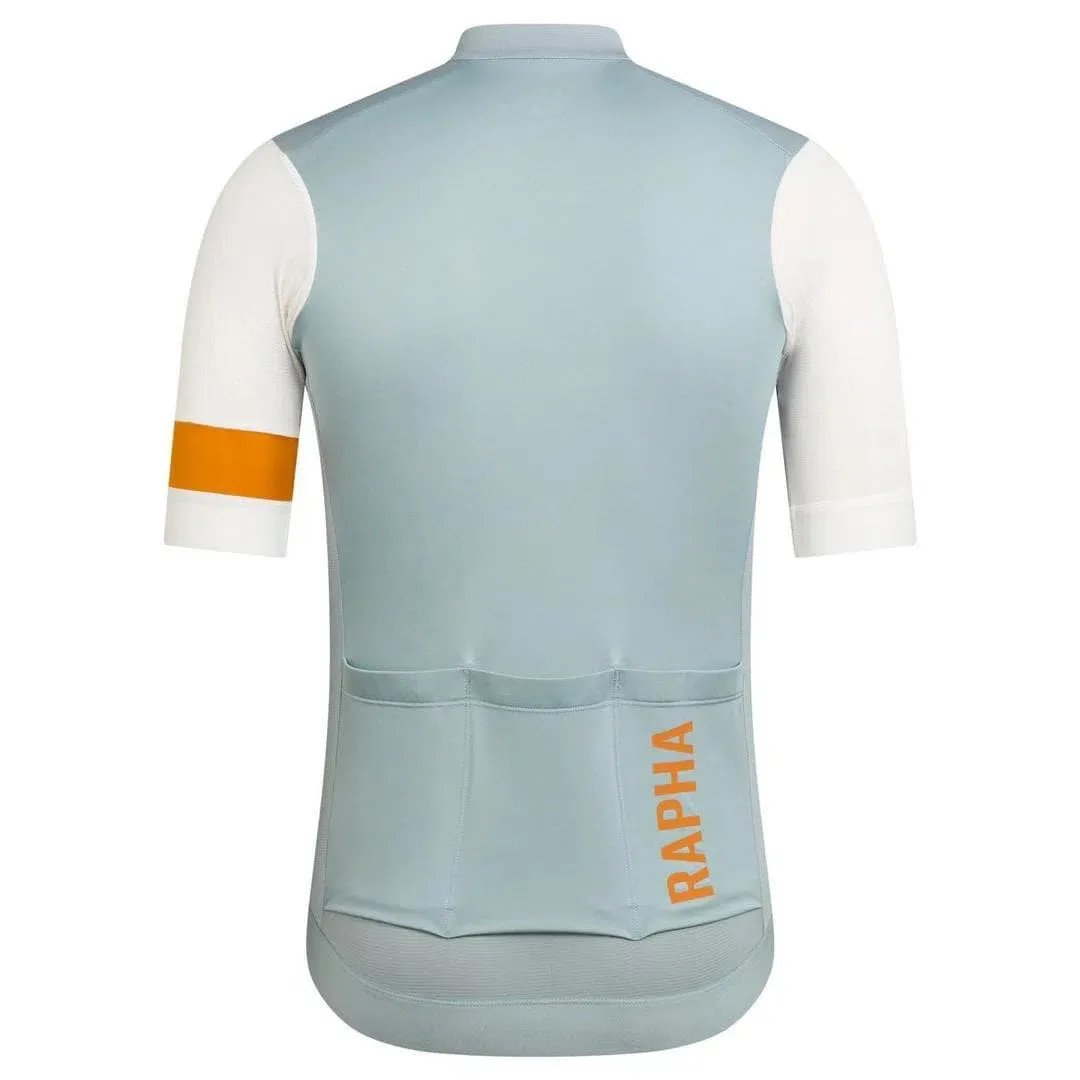 RAPHA Pro Team Training Jersey - AWA Light Blue White