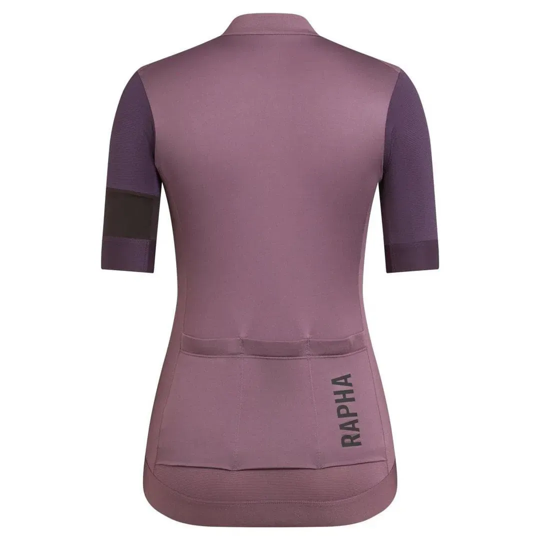 RAPHA Pro Team Training Women Jersey - BPN Violet/Purple