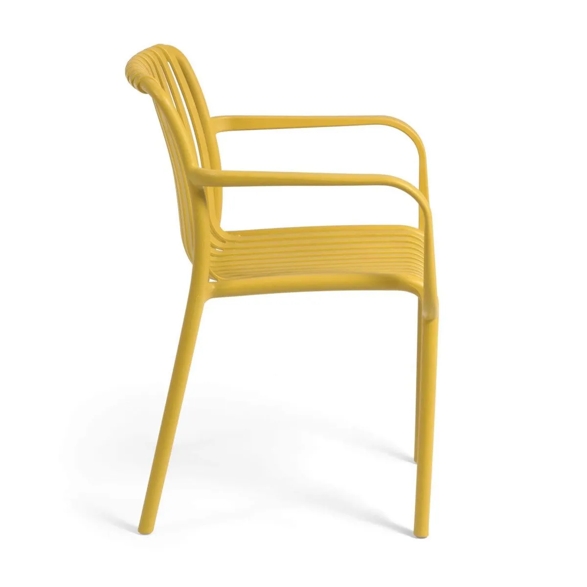 Set of 4 - Isabella Dining Chair - Mustard