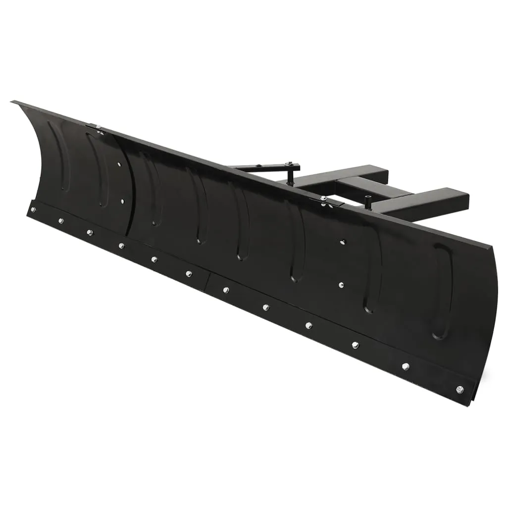 Snow Plough for Forklift 200x48 cm Black