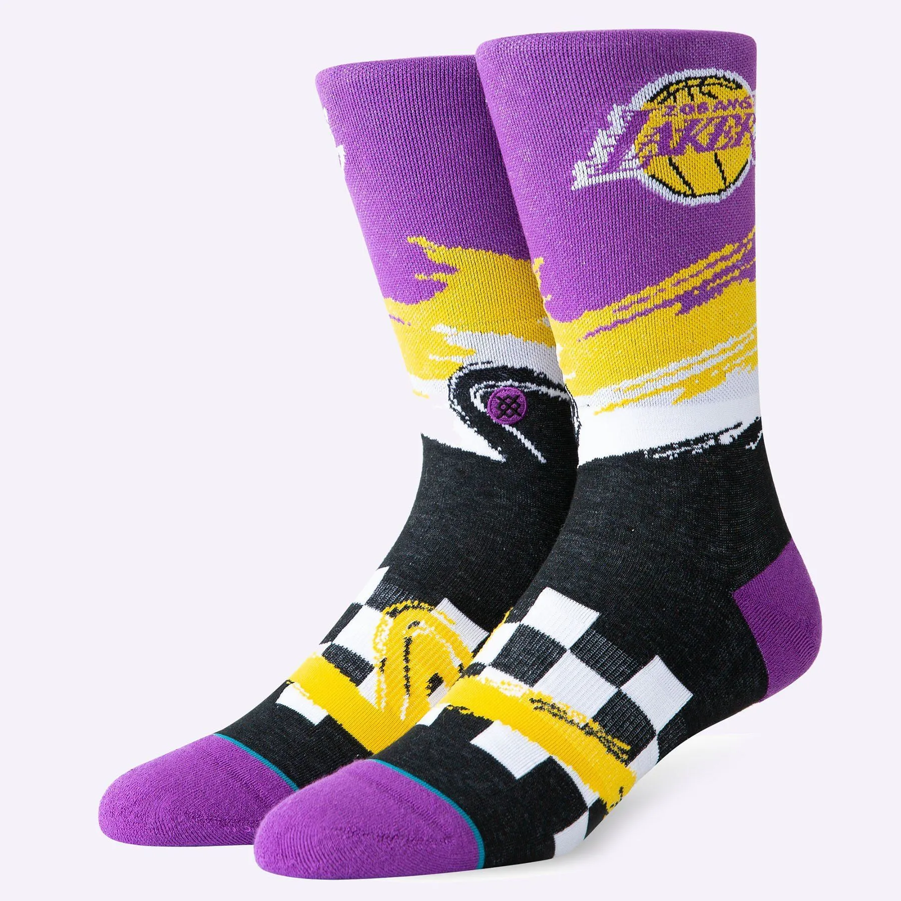 Stance Socks - Lakers Wave Racer - Purple