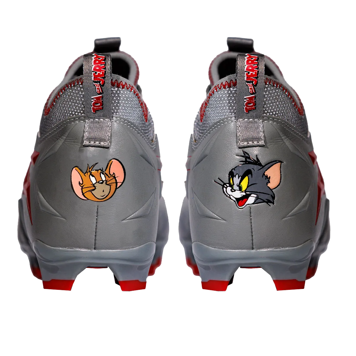 Tom and Jerry "Cheddar Chase" Football Cleats - Quantum Speed by Phenom Elite