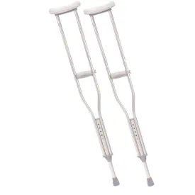 Walking Crutches w/Underarm Pad and Handgrip