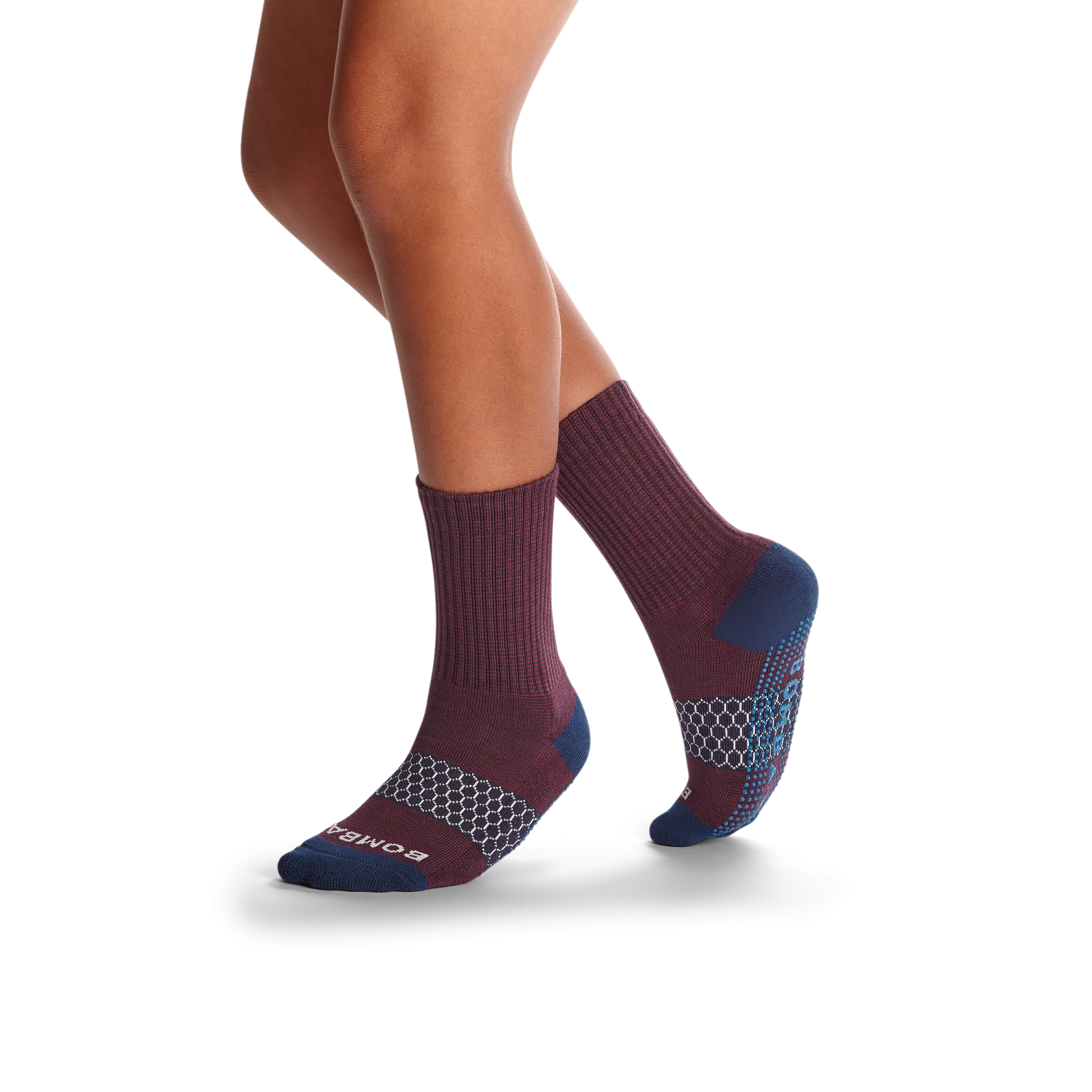 Youth Microstripe Gripper Calf Sock 4-Pack