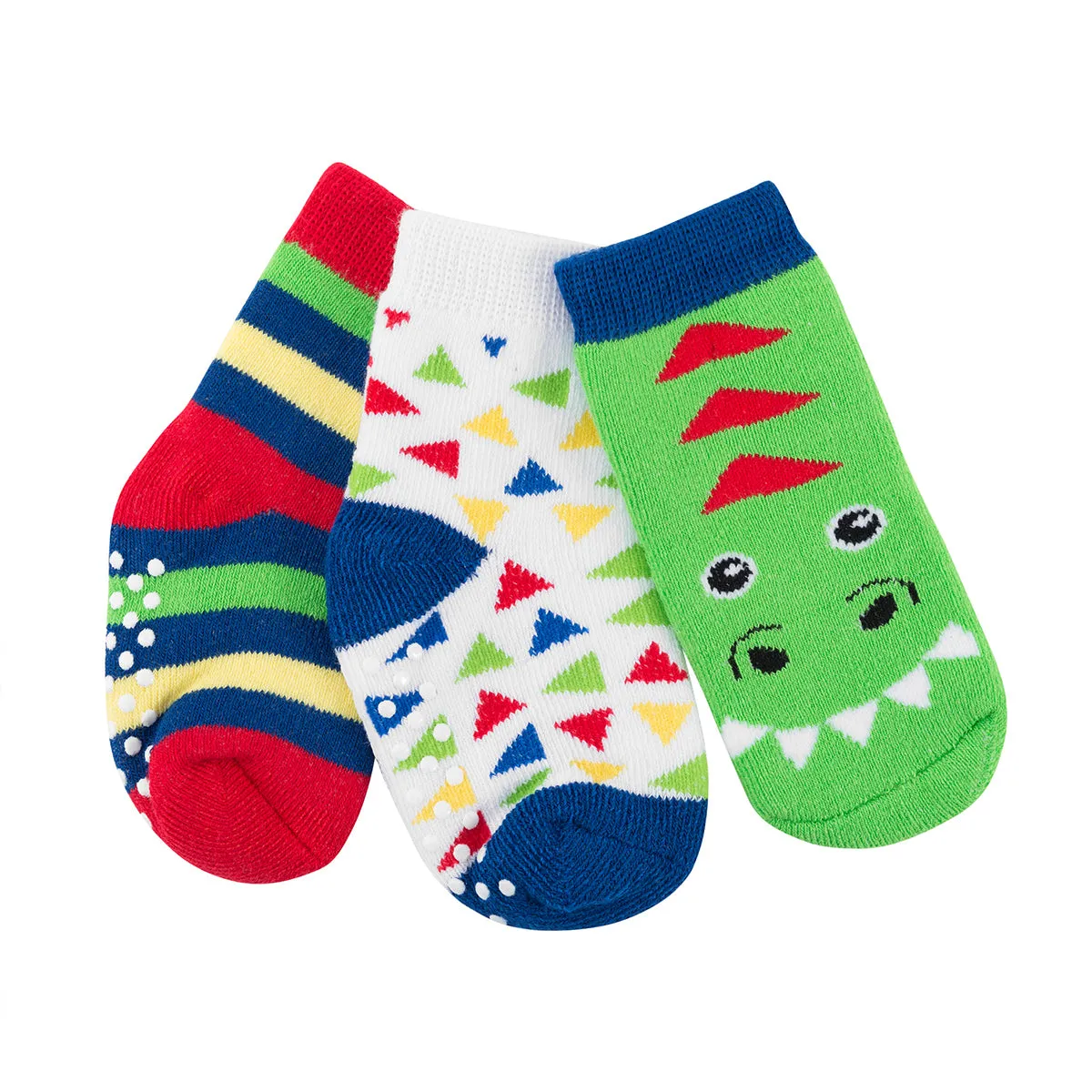 ZOOCCHINI - 3pair Comfort Terry Socks  0-24M