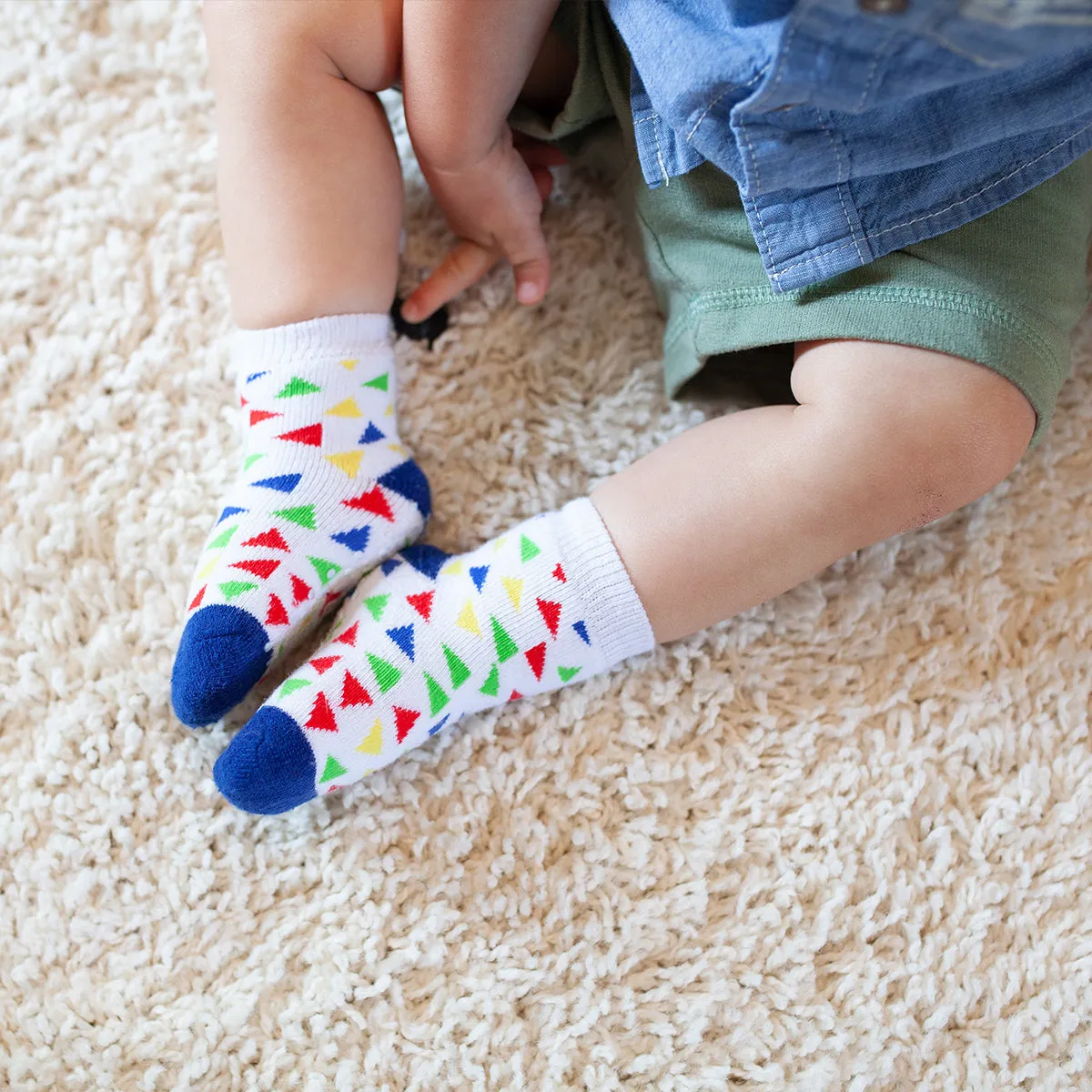 ZOOCCHINI - 3pair Comfort Terry Socks  0-24M