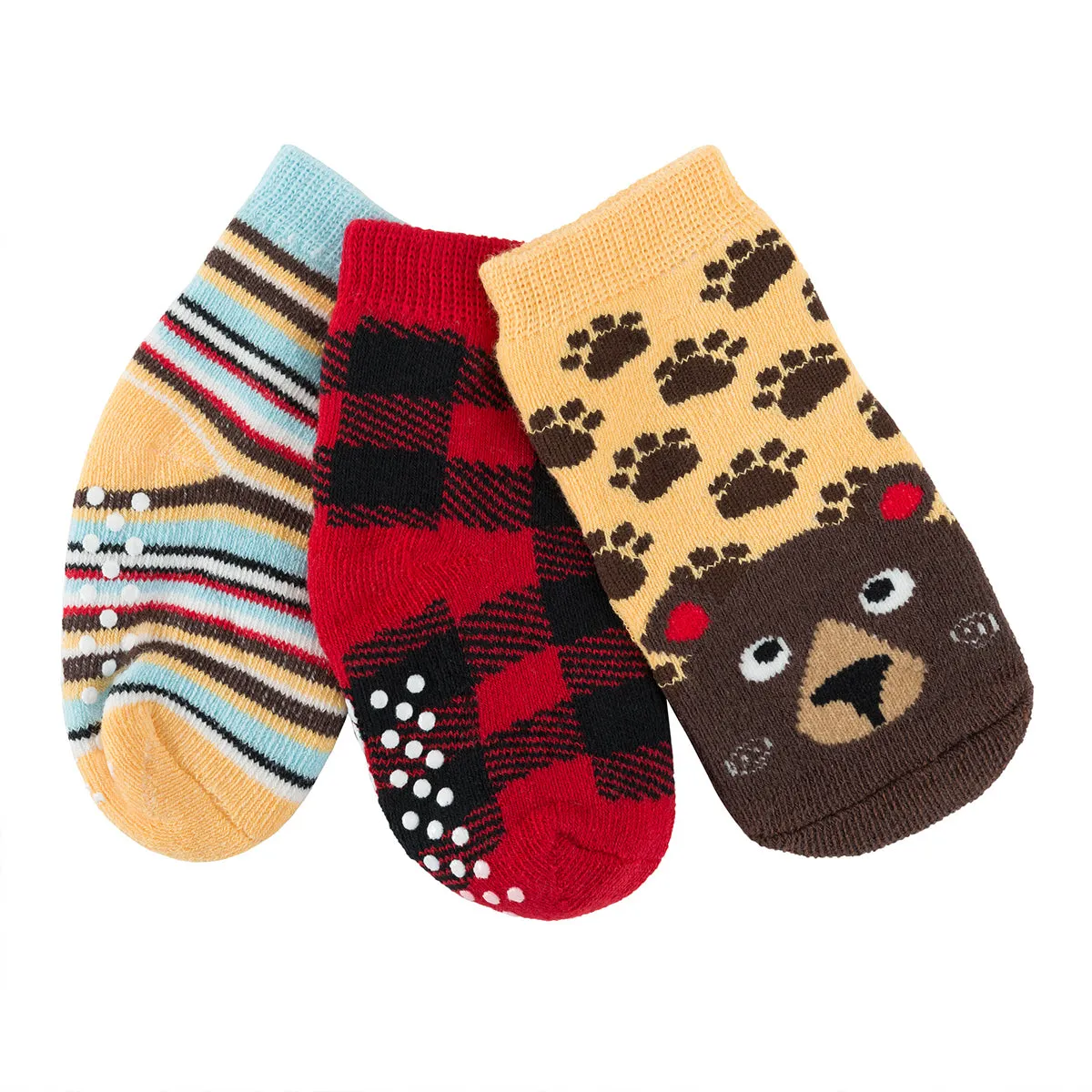 ZOOCCHINI - 3pair Comfort Terry Socks  0-24M