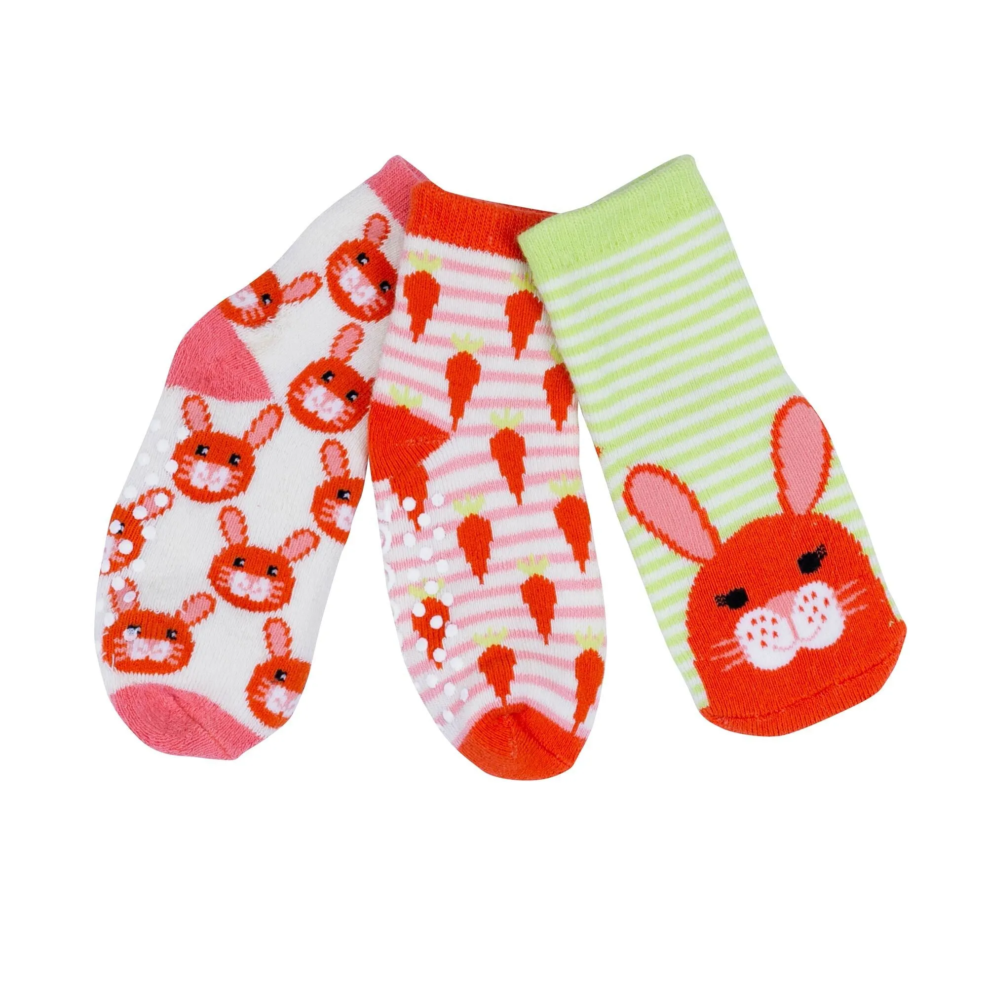 ZOOCCHINI - 3pair Comfort Terry Socks  0-24M